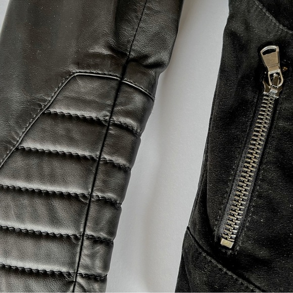 Like New Frocella B-114 Suede Women Leather Jacket - Picture 8 of 16